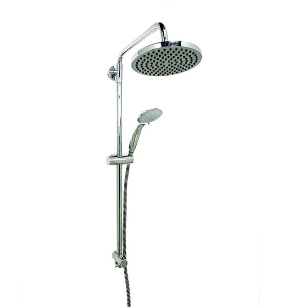 фото Душевой гарнитур shower set, с верхней лейкой, хром (2403f21m76) milardo