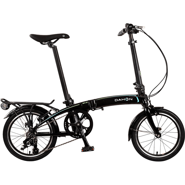 фото Складной велосипед qix d3 ys 728, черный (vd22006) dahon