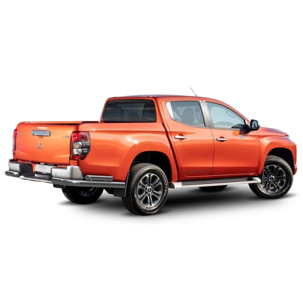 фото Защита заднего бампера для mitsubishi l200 2019+ (r.4016.006) rival