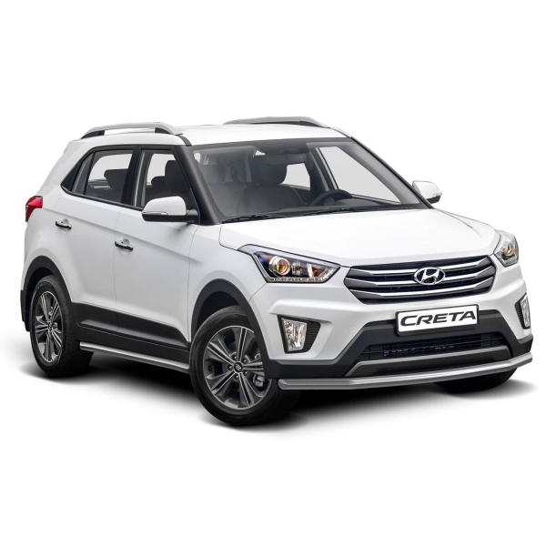 фото Защита переднего бампера для hyundai creta 2016-2021 (r.2310.001) rival