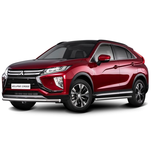 фото Защита переднего бампера для mitsubishi eclipse cross 2018+ (r.4014.002) rival