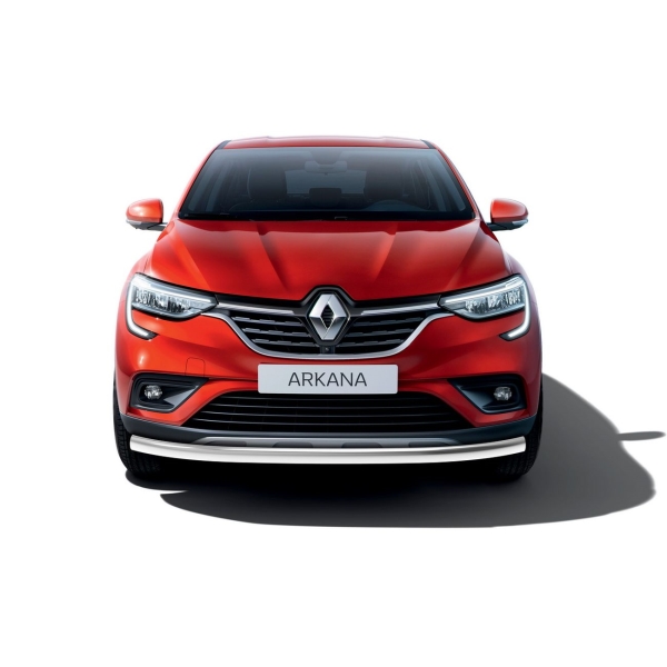 фото Защита переднего бампера для renault arkana 2019+ (r.4705.002) rival