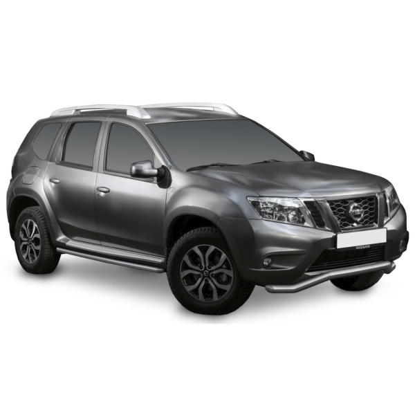 фото Защита переднего бампера для nissan terrano 2014+ (r.4119.002) rival