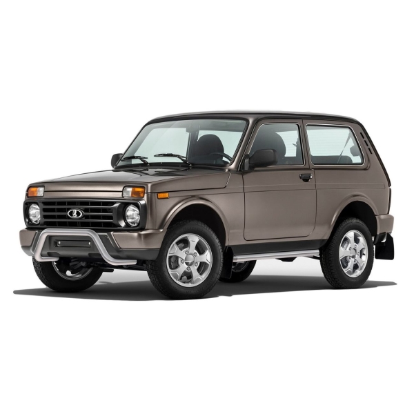 фото Защита переднего бампера для lada 4x4 urban 2014+ (r.6004.001) rival