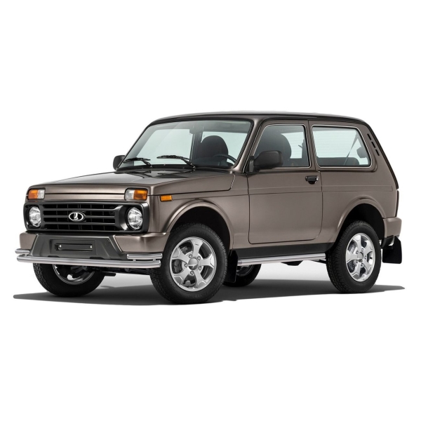 фото Защита переднего бампера для lada 4x4 urban 2014-2019/2019-2021 (r.6004.002) rival