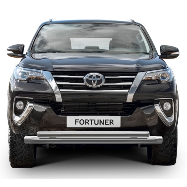 фото Защита переднего бампера для toyota fortuner 2017+ (r.5720.001) rival