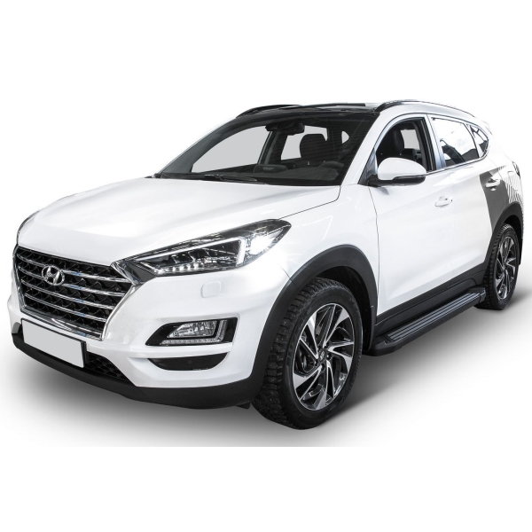 фото Пороги для hyundai tucson 2015+ (f173alb.2309.2) rival