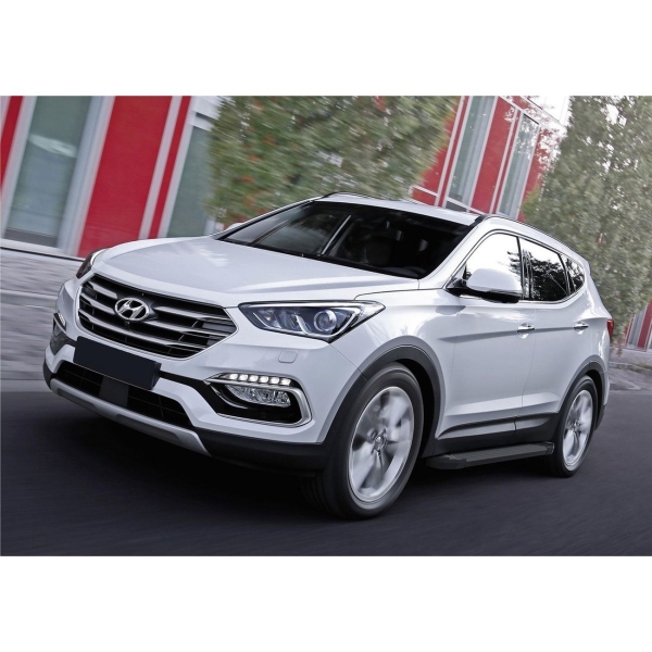 фото Пороги для hyundai santa fe 2012-2018 (f180alb.2305.2) rival