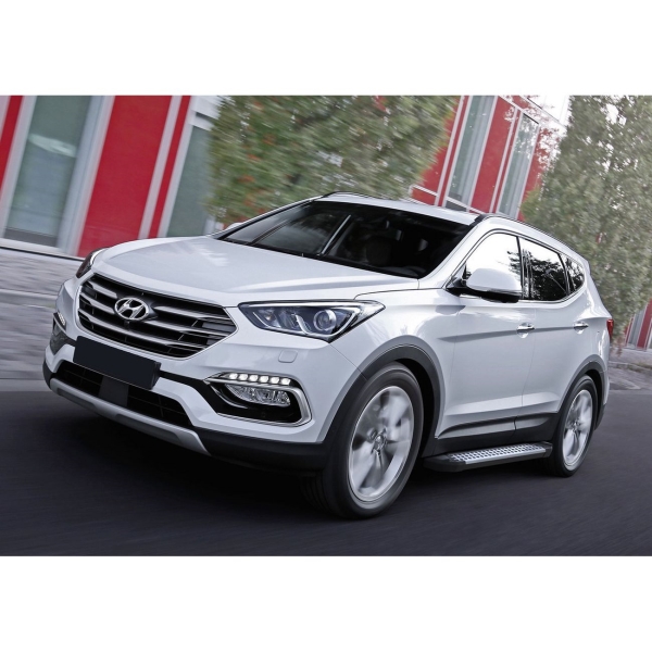 фото Пороги для hyundai santa fe 2012-2018 (d180al.2305.2) rival