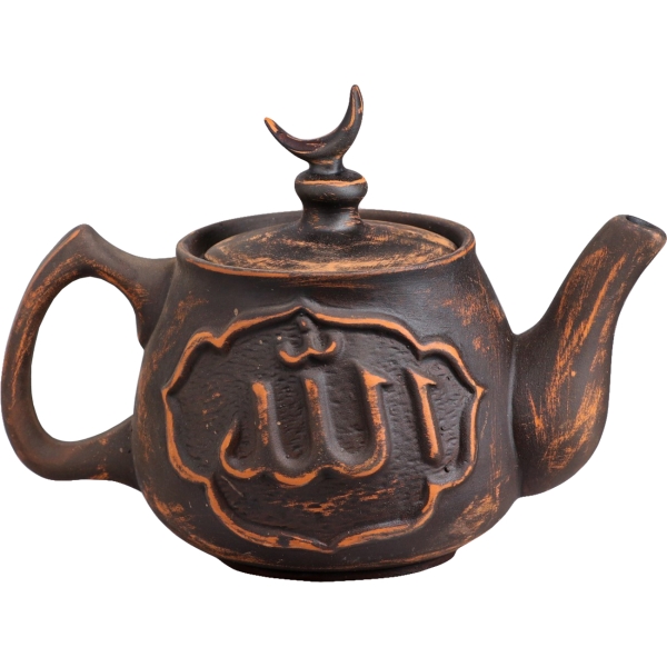 фото Заварочный чайник "арабский" гончарный, 800 мл (7393963) красная глина