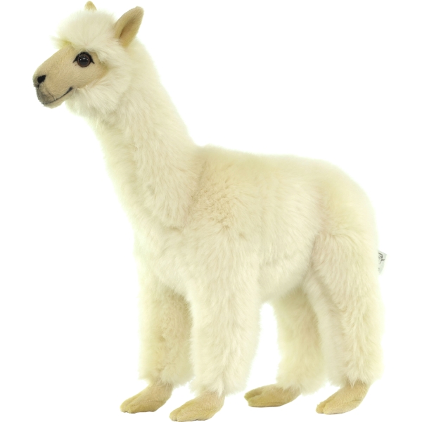 фото Мягкая игрушка "альпака", 35 см, белая (6024) hansa
