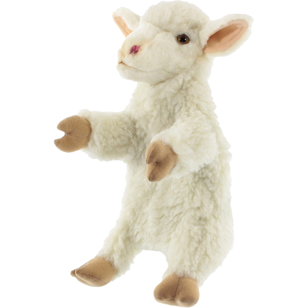 фото Мягкая игрушка "овечка" на руку, 27 см (7340) hansa