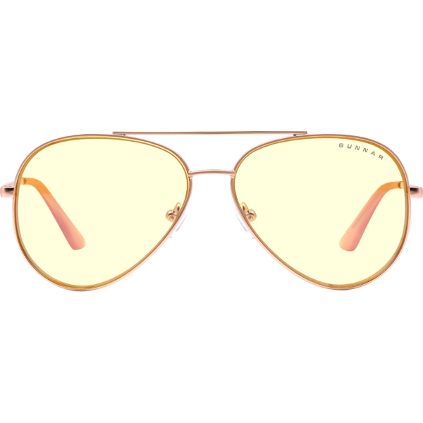 фото Компьютерные защитные очки maverick amber rose gold (mav-01701) gunnar