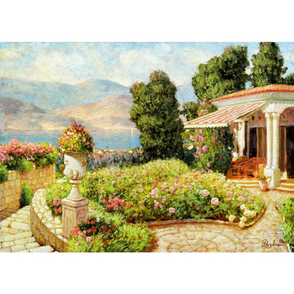 фото Алмазная мозаика "цветущий сад", 30х40 см (662568) остров-сокровищ