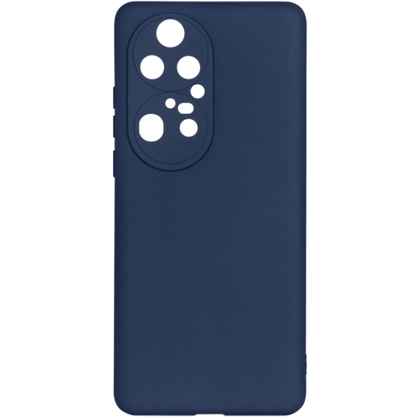 фото Чехол для huawei p50 pro, силикон blue (hwcase-104) df