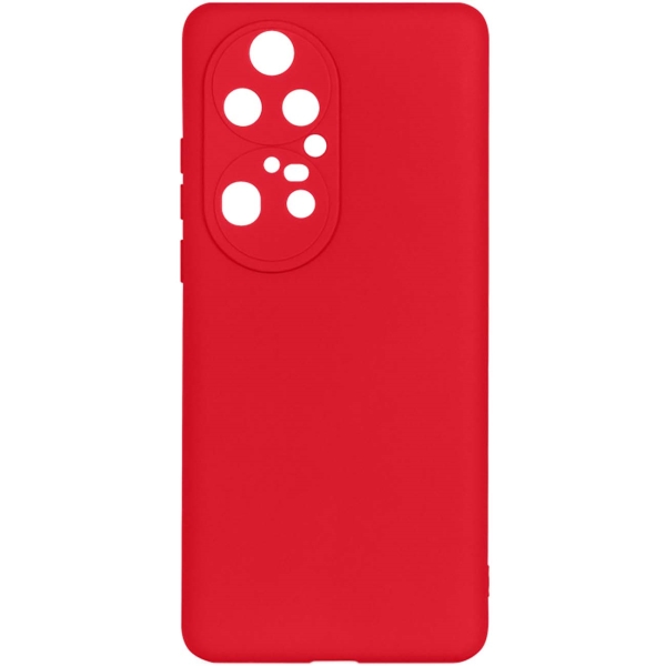 фото Чехол для huawei p50 pro, силикон red (hwcase-104 ) df