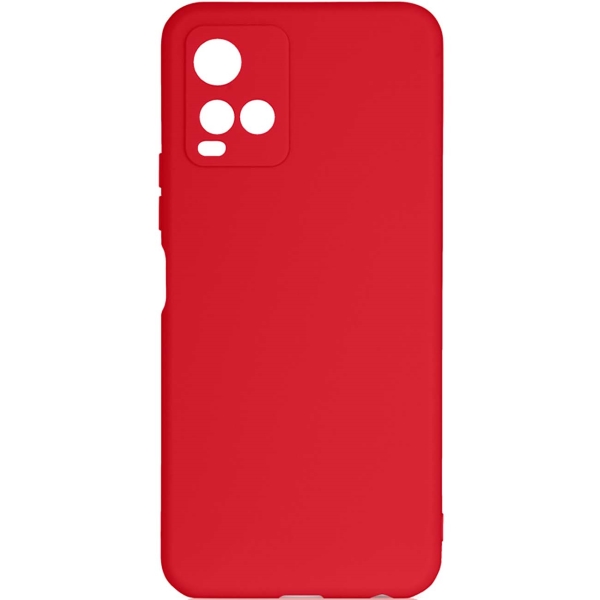 фото Чехол для vivo y21/y33s, силикон red (vcase-06 ) df