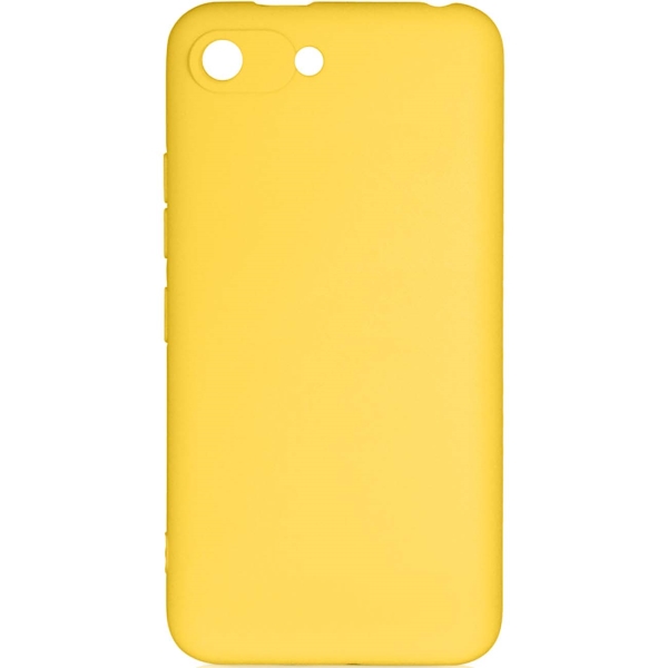 фото Чехол для itel a25, силиконовый yellow (itcase-01) df