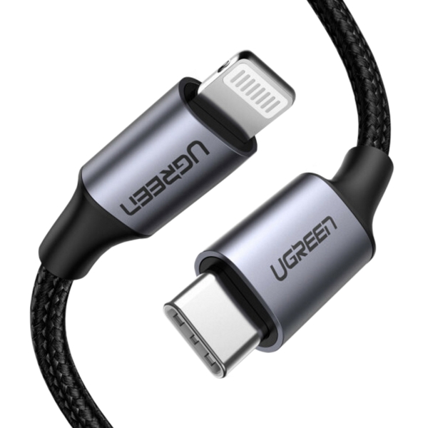 фото Кабель usb-c - lighting, mfi, 1,5m (60760) ugreen