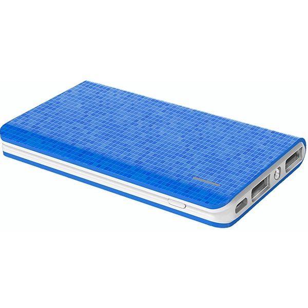 фото Внешний аккумулятор g12 8000mah + кабель blue (g12_blue) golf