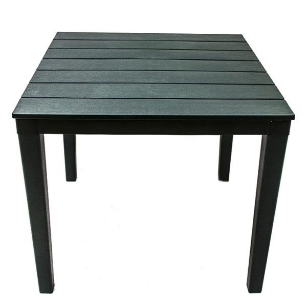 фото Садовый стол "прованс", 80х80 см, темно-зеленый (эп 762921тз) элластик-пласт