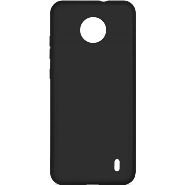 фото Чехол для nokia с20, силиконовый black (nkcase-19 bl) df