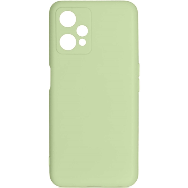 фото Чехол для realme 9 pro, силиконовый light green (rmcase-13 lt/g) df