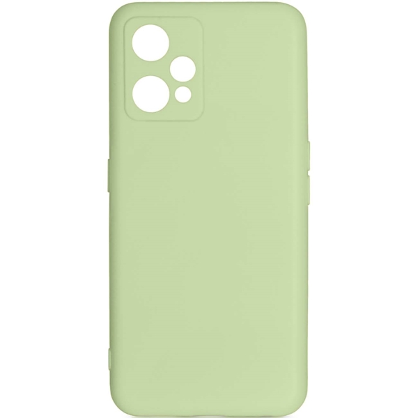 фото Чехол для realme 9 pro+, силиконовый light green (rmcase-15 lt/g) df