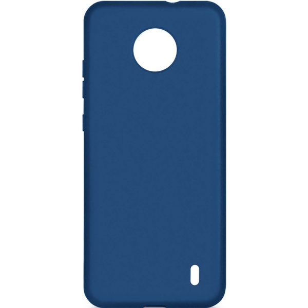 фото Чехол для nokia c20, силиконовый blue (nkcase-19 b) df