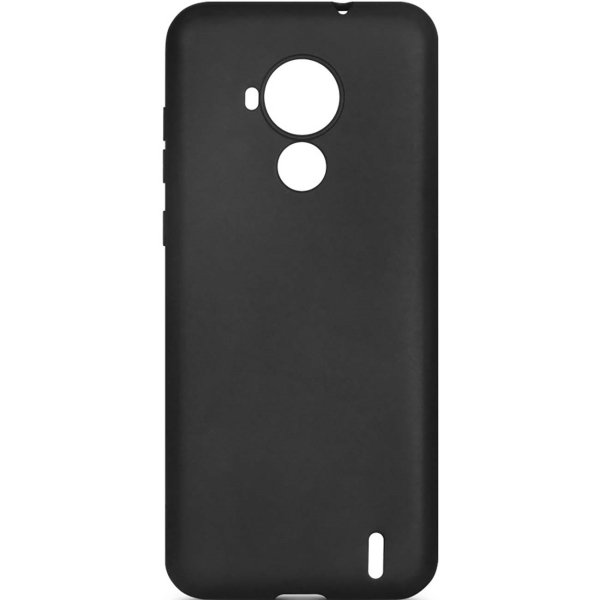 фото Чехол для nokia c30, силиконовый black (nkcase-20 bl) df