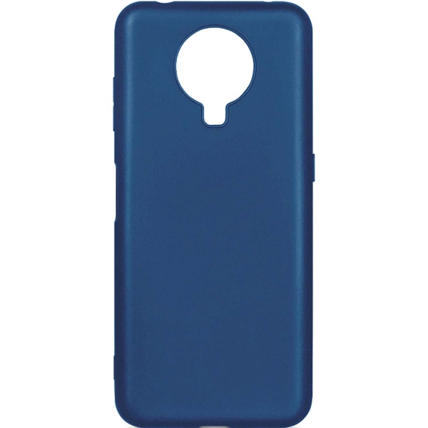 фото Чехол для nokia g20, силиконовый blue (nkcase-16 b) df