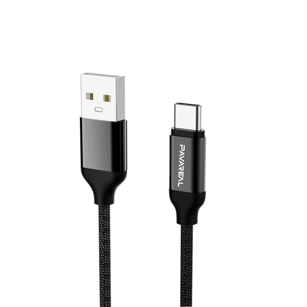 фото Кабель pa-dc160, usb-type-c, 5a black (ут000027312) pavareal