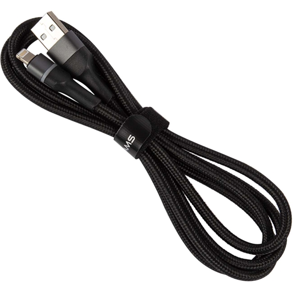 фото Кабель us-sj534 u76, usb- lightning, 1,2m black (sj534usb01) usams