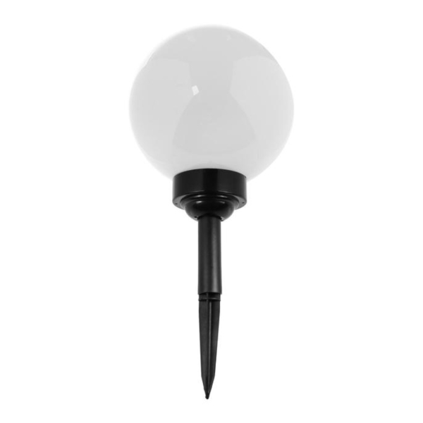 фото Фонарь садовый "шар большой", 42 см, d=20 см, 4 led, пластик, на солнечной батарее, свечение белое (5363377) luazon-lighting
