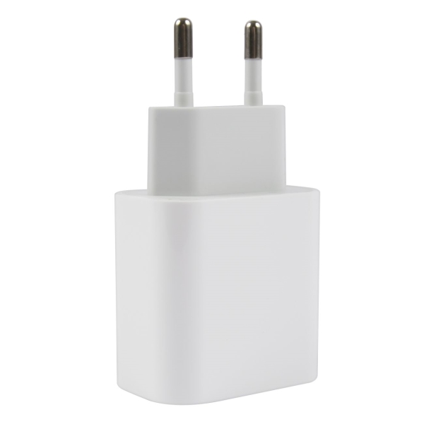 фото Сетевое зарядное устройство tech usb + usb type-c nqc-13 pd 20w 3a white (ут000024925) red-line