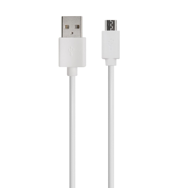 фото Кабель usb/micro-usb 1.5а, в мягком футляре white (ут000020245) red-line