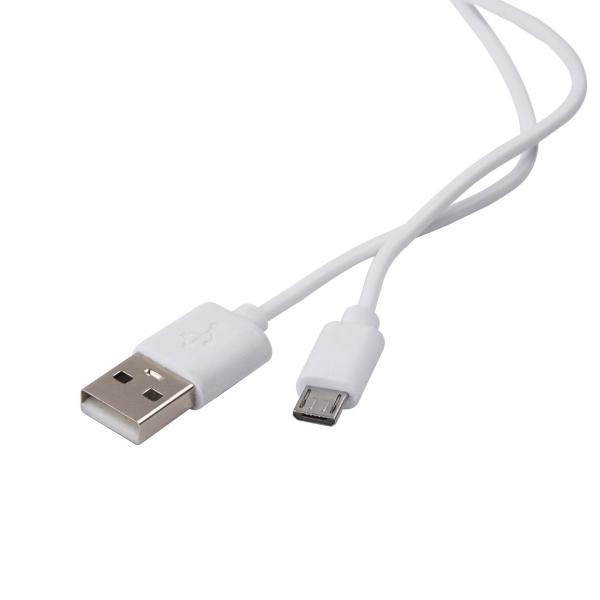 фото Кабель usb/micro-usb 2a white (ут000028603) red-line