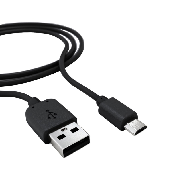 фото Кабель usb/micro-usb 3a black (ут000029701) red-line