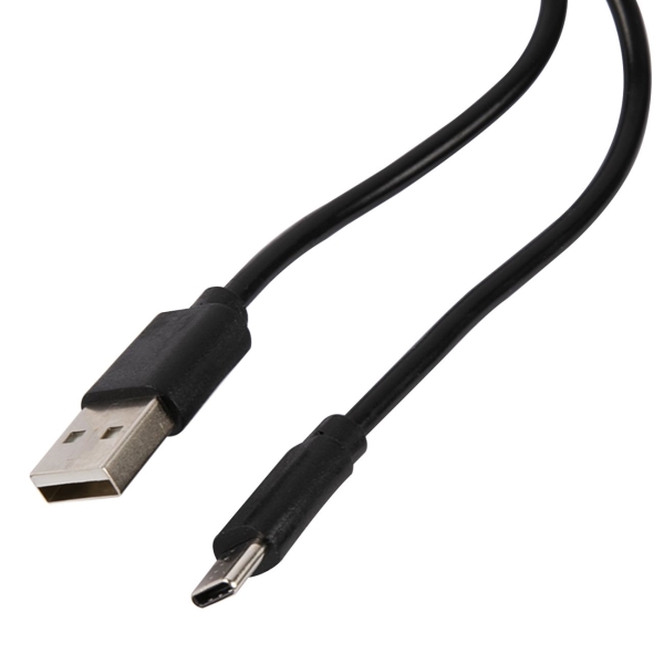 фото Кабель usb type-c 2а black (ут000028605) red-line