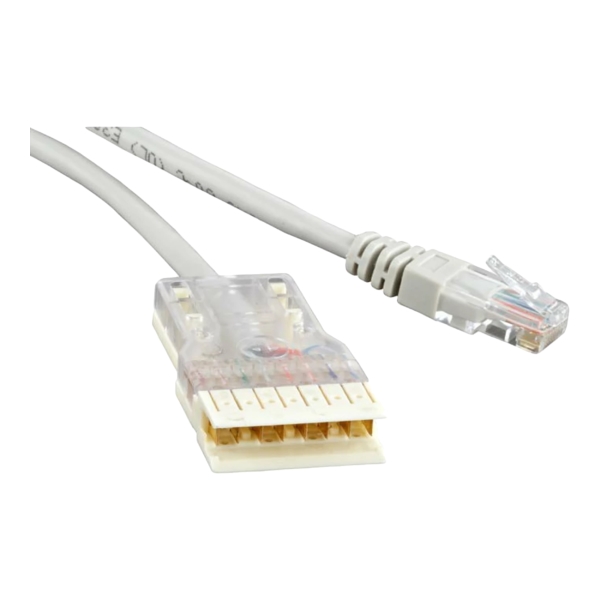 фото Кабель pc-110-rj45-4p-c5e-1m-lszh-gy (229903) hyperline