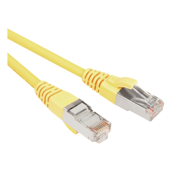 фото Кабель pc-lpm-stp-rj45-rj45-c5e-5m-lszh-yl (230124) hyperline