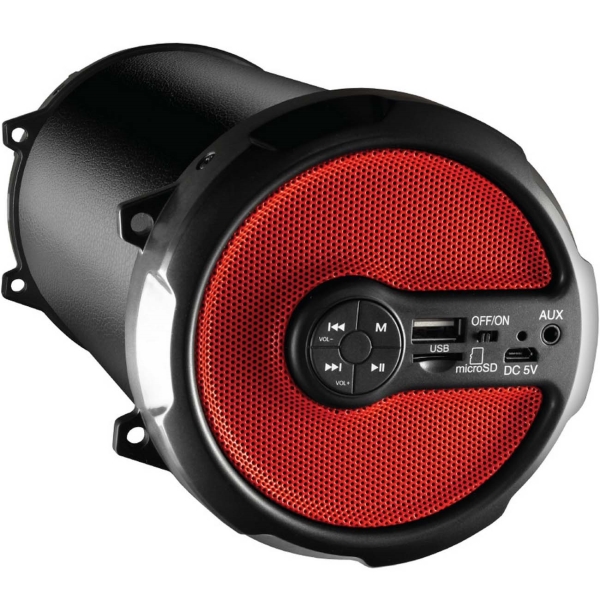 фото Портативная колонка 10w/usb/tf/aux/fm/subwoofer (gm-987b) ginzzu