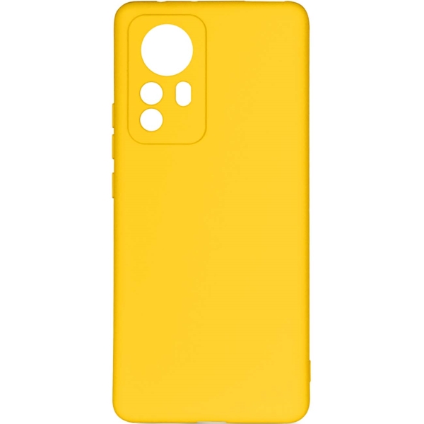 фото Чехол для xiaomi 12 pro yellow (xicase-66) df