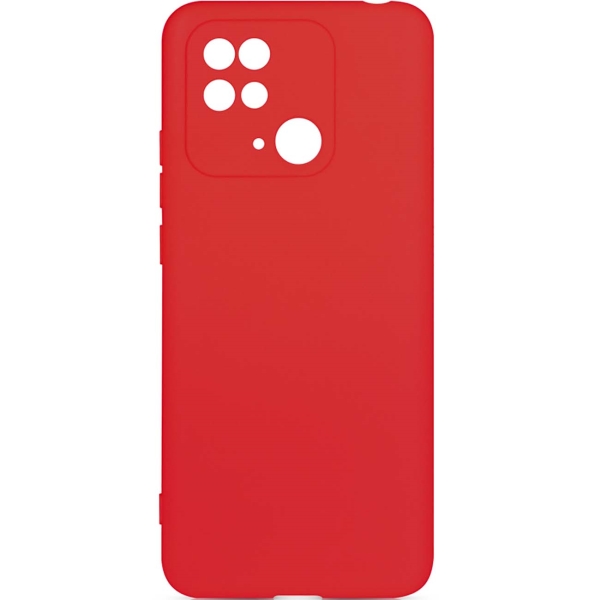 фото Чехол для xiaomi redmi 10c red (xicase-64) df