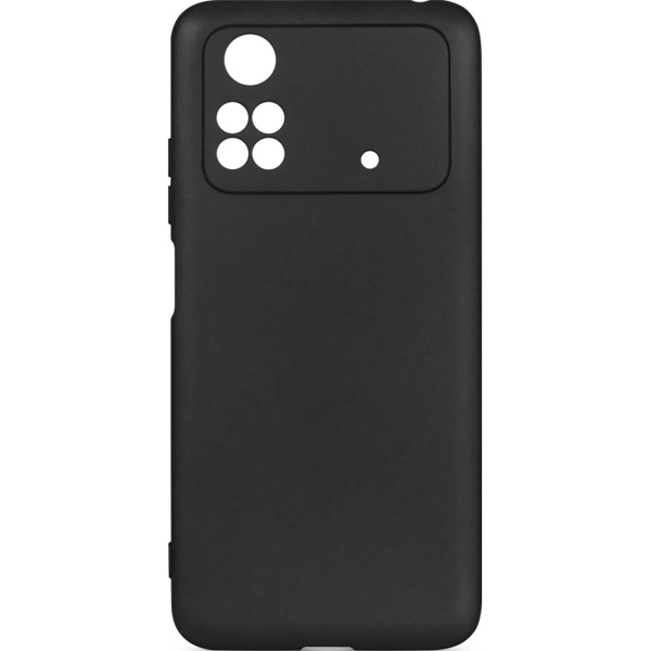 фото Чехол для poco m4 pro (4g) black (pooriginal-06) df