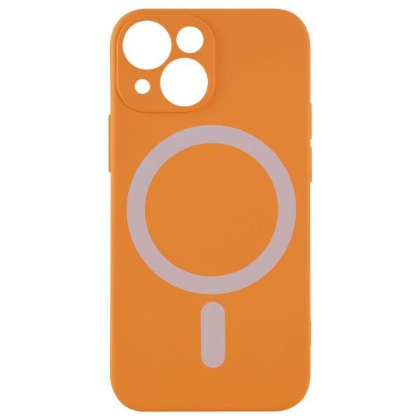 фото Чехол-накладка magsafe для iphone 13 mini orange (ут000029267) barn&hollis