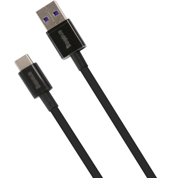 фото Кабель superior series fast charging, usb-type-c, 1m black (catys-01/05499) baseus