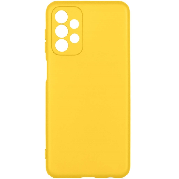 фото Чехол для samsung galaxy a23 yellow (scase-137 y) df