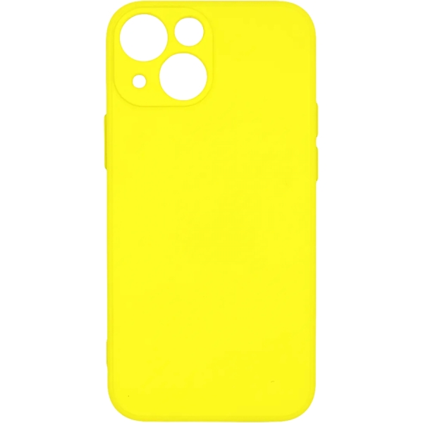 фото Чехол для apple iphone 13 mini liquid silicone yellow (pcls-0068-yw) pero