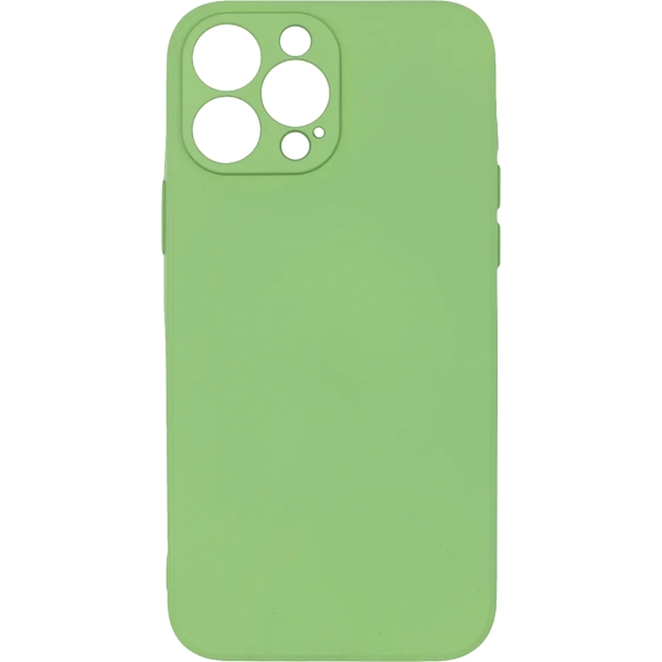 фото Чехол для apple iphone 13 pro max liquid silicone green (pcls-0071-gn) pero